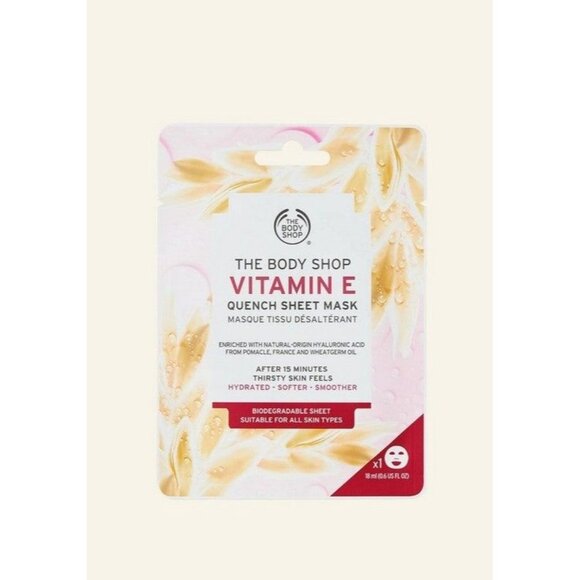 The Body Shop *Vitamin E* Quench Sheet Mask - Picture 1 of 2